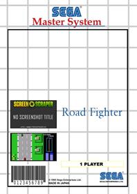 Road Fighter - Fanart - Box - Back Image