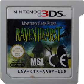 Mystery Case Files: Ravenhearst - Cart - Front Image