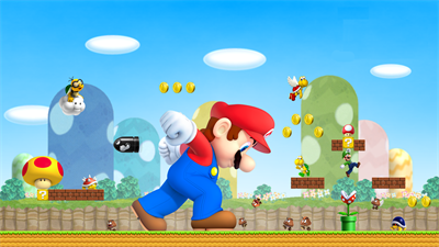 Giant Mario Bros. - Fanart - Background Image