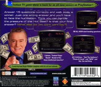 Who Wants to be a Millionaire: 3rd Edition - Box - Back Image