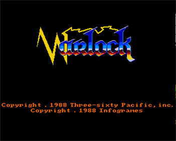 Warlock - Screenshot - Game Title Image