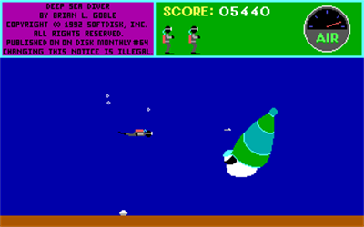 Deep Sea Diver - Screenshot - Gameplay Image
