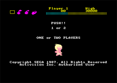 Wonder Boy - Screenshot - Game Select Image