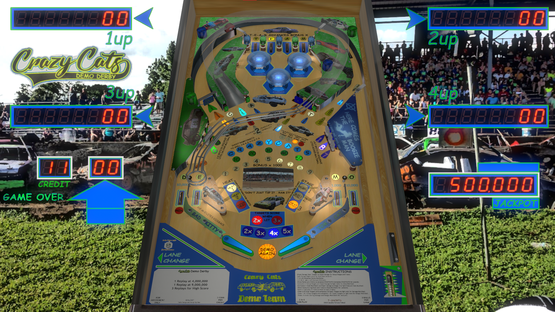 Crazy Cats: Demo Derby