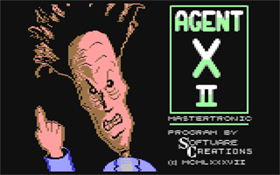 Agent X II: The Mad Prof's Back! - Screenshot - Game Title Image