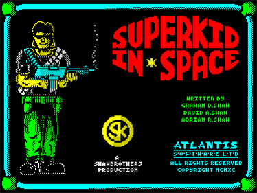 Superkid in Space - Screenshot - Game Title Image