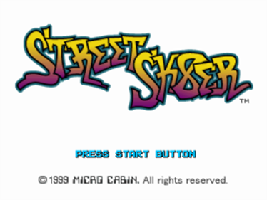 Street Sk8er - Screenshot - Game Title Image