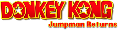 Donkey Kong: Jumpman Returns - Clear Logo Image