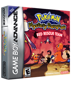 Pokémon Mystery Dungeon: Red Rescue Team - Box - 3D Image
