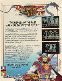 Defenders of the Earth - Box - Back