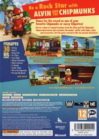 Alvin and the Chipmunks: Chipwrecked - Box - Back Image