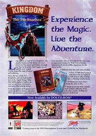 Kingdom: Book One: The Far Reaches - Advertisement Flyer - Front Image