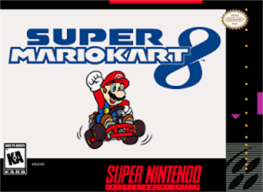 Super Mario Kart 8 - Fanart - Box - Front Image