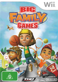 Big Family Games - Box - Front Image