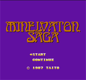 Minelvaton Saga: Ragon no Fukkatsu - Screenshot - Game Title Image