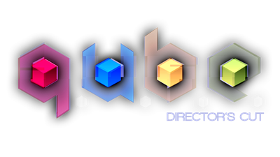 Q.U.B.E. : Director's Cut - Clear Logo Image