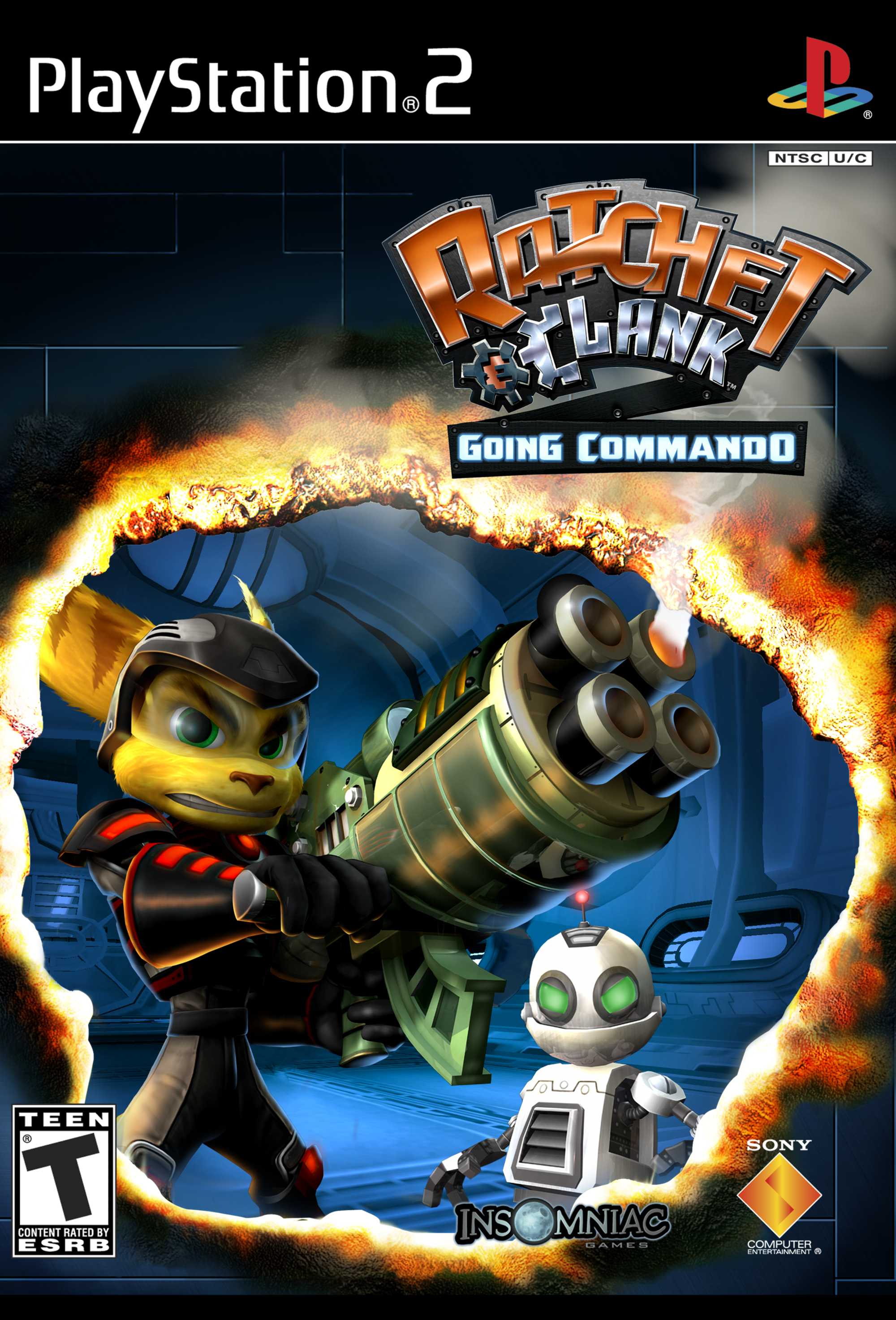 Ratchet And Clank PS2 Box Art