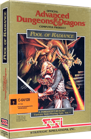 Advanced Dungeons & Dragons: Pool of Radiance - Box - 3D Image