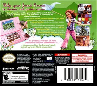 Emma in the Mountains - Box - Back Image