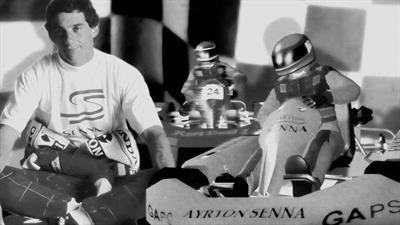 Ayrton Senna Kart Duel 2 - Fanart - Background Image