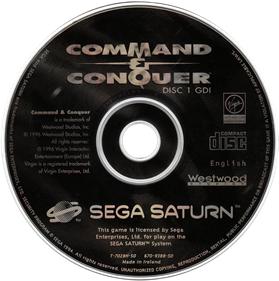 Command & Conquer - Disc Image