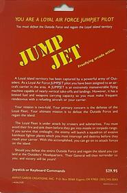 Jump Jet - Box - Back Image