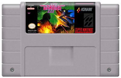 Gradius III - Cart - Front Image