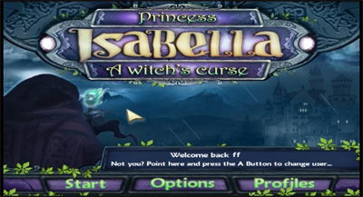 Princess Isabella: A Witch's Curse - Screenshot - Game Title Image