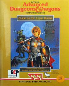 Advanced Dungeons & Dragons: Curse of the Azure Bonds - Box - Front Image