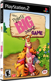 Piglet's BIG Game - Box - 3D Image