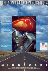 Harley-Davidson: The Road to Sturgis - Advertisement Flyer - Front Image