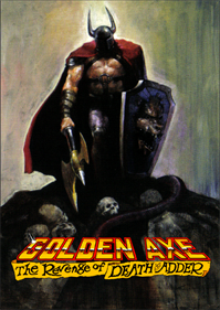 Golden Axe: The Revenge of Death Adder - Fanart - Box - Front Image