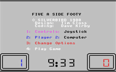 European 5-A-Side - Screenshot - Game Title Image