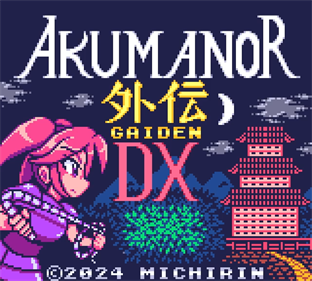 Akumanor Gaiden DX - Screenshot - Game Title Image