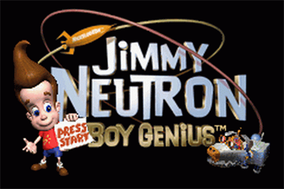 Jimmy Neutron: Boy Genius - Screenshot - Game Title Image