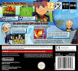 Inazuma Eleven 2: Blizzard - Box - Back Image