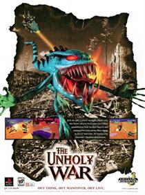 The Unholy War - Advertisement Flyer - Front Image