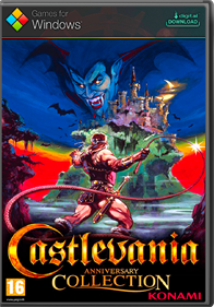 Castlevania Anniversary Collection - Fanart - Box - Front