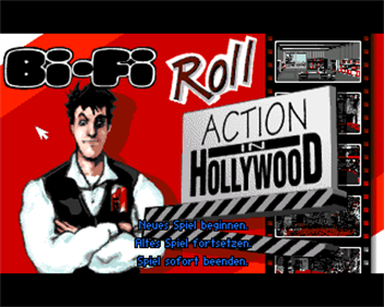 Bi-Fi Roll: Action in Hollywood - Screenshot - Game Title Image