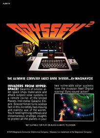 Invaders from Hyperspace! - Box - Back Image