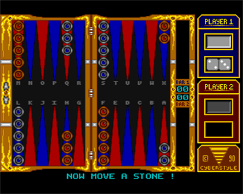 Cybergammon - Screenshot - Gameplay Image