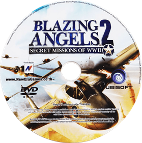 Blazing Angels 2: Secret Missions of WWII - Disc Image
