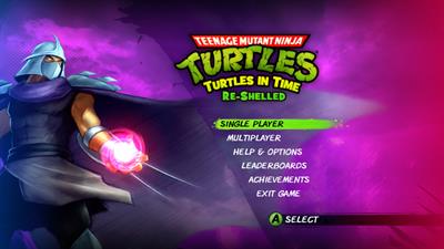 Teenage Mutant Ninja Turtles: Turtles in Time Re-Shelled - Screenshot - Game Select Image
