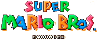 Super Mario Bros. Enhanced - Clear Logo Image