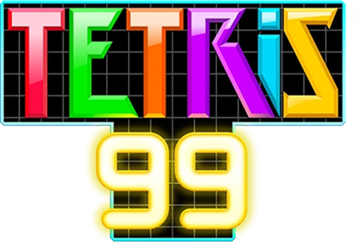 Tetris 99 - Clear Logo Image