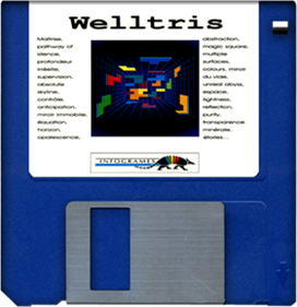 Welltris - Fanart - Disc Image