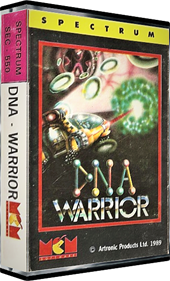 DNA Warrior - Box - 3D Image