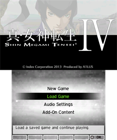 Shin Megami Tensei IV - Screenshot - Game Title Image