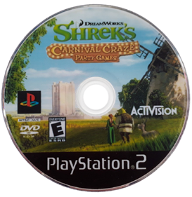 Shrek's Carnival Craze: Party Games - Disc Image