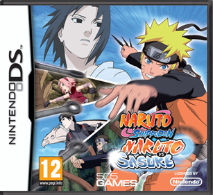 Naruto Shippuden: Naruto vs Sasuke - Box - Front - Reconstructed Image